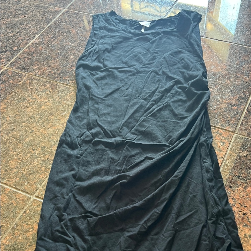 bobi Black Midi Dress